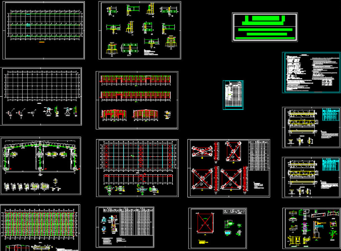 永康仓库钢结构施工图片